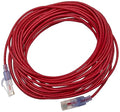 Monoprice Cat6A Ethernet Network Patch Cable - 25 Feet - Red | 10-Pack, 10G - SlimRun Series
