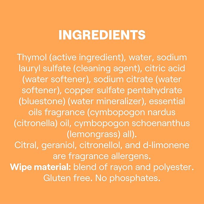 Seventh Generation Disinfecting Multi Surface Wipes, Botanical Disinfectant, 70 Count, Pack of 6