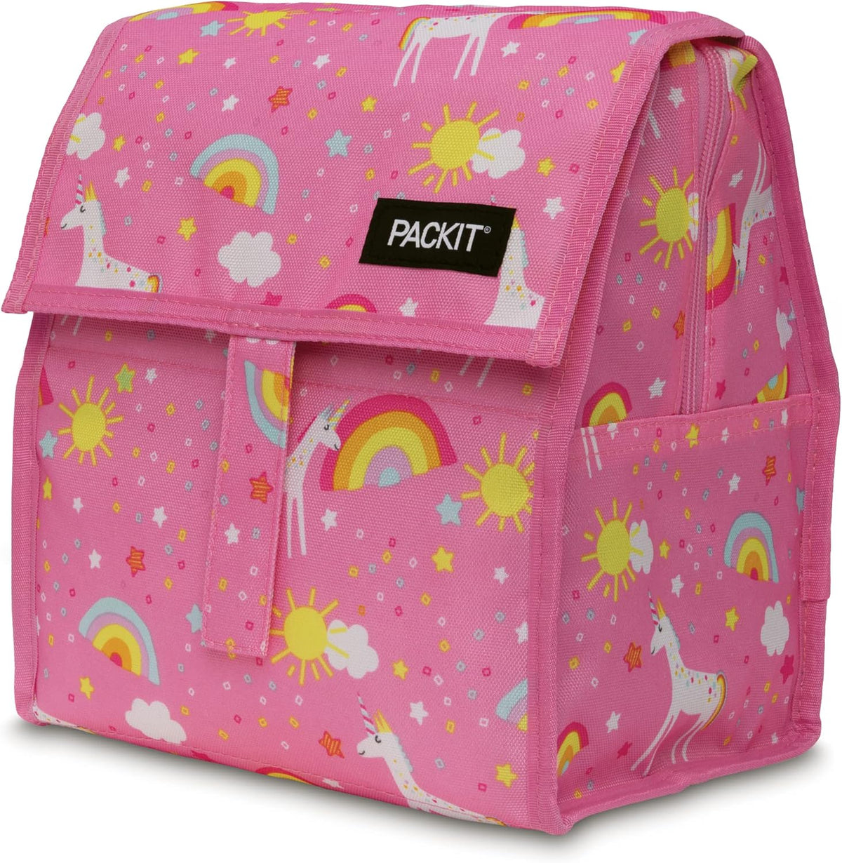 Freezable Lunch Bag, Unicorn Dream Pink