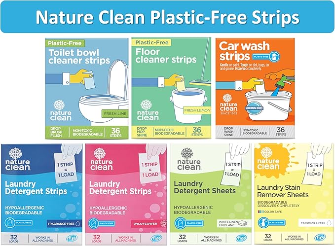 Nature Clean All Natural Dishwasher Rinse Aid Cleaner, Liquid Dishwasher Rinse Agent for Spot-Free Glass & Cutlery in Hard Water, Non Toxic Dish Washer Rinse Aid & Stain Remover, 8 oz/250ml, Pack of 1