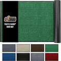 GORILLA GRIP Traffic Guard Door Mat, 47x35, Heavy Duty Welcome Mats, Commercial Office Space Doormat, Waterproof, Fade Resistant, Strong Rubber Backing, Low Profile, Shoe and Boot Scraper, Green