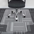 Large Chair Mat for Carpet, Easy Glide Plastic Carpet Floor Protector Mat for Office Chairs for Work & Home