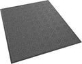 Front Door Mat, 5' x 4' Heavy Duty Indoor Outdoor Doormat, Non-Slip Backing Welcome Mats for Entryway, Low Profile, Commercial Door Mats