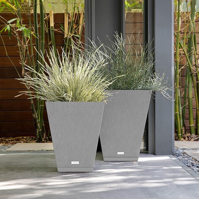 Veradek Nobleton Indoor/Outdoor Wide Square Planter