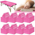 800 Pcs Disposable Bed Sheets 31" x 71" Massage Table Sheets Non Woven Fabric SPA Bed Cover Breathable for Massage Beauty Tattoos (800 Pcs Pink)