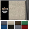 GORILLA GRIP Traffic Guard Door Mat, Heavy Duty Welcome Mats, Commercial Office Space Doormat, Waterproof, Fade Resistant, Strong Rubber Backing, Low Profile, Shoe and Boot Scraper, 35x23, Beige